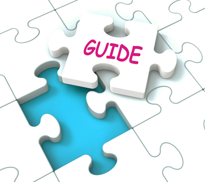 Guide Puzzle Shows Consulting Guidance Guideline And Guiding